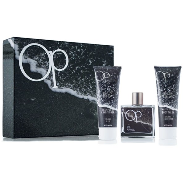 OP Black 3.4 oz Men Gift Set Perfume GST Op Black Shop Him