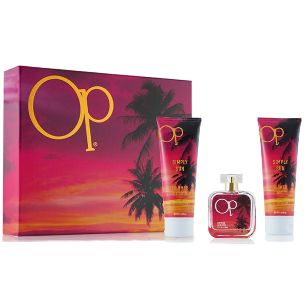 Op Simply Sun 3.4 oz Women Gift Set Perfume GST